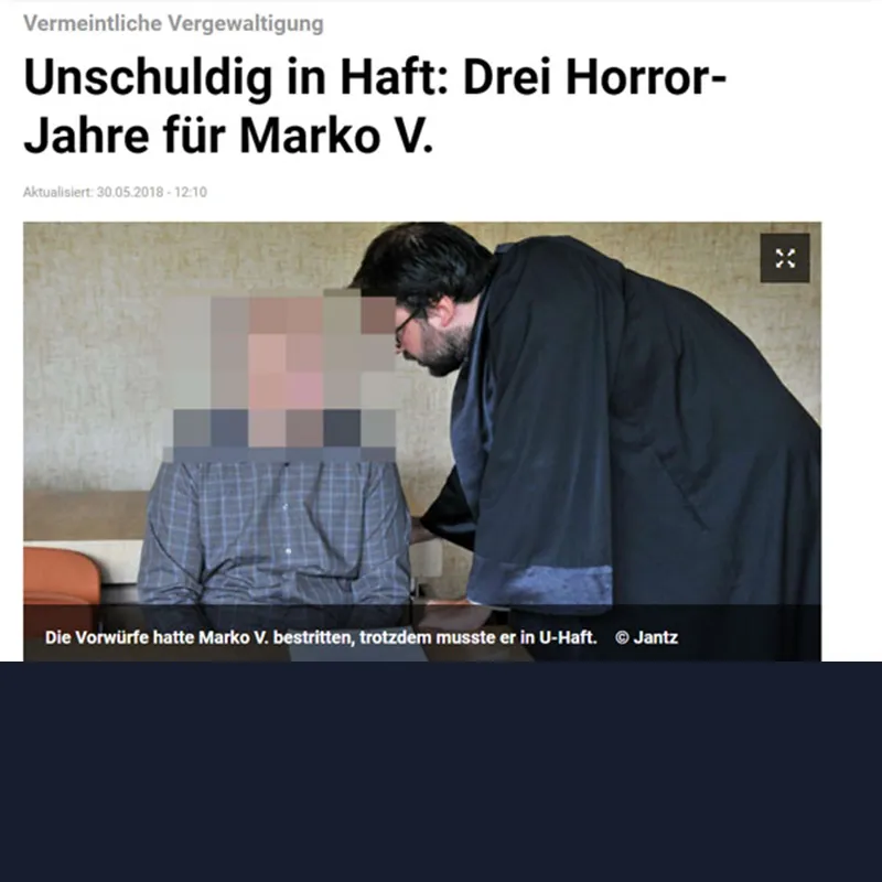 Unschuldig in Haft: Drei Horror-Jahre für Marko V.